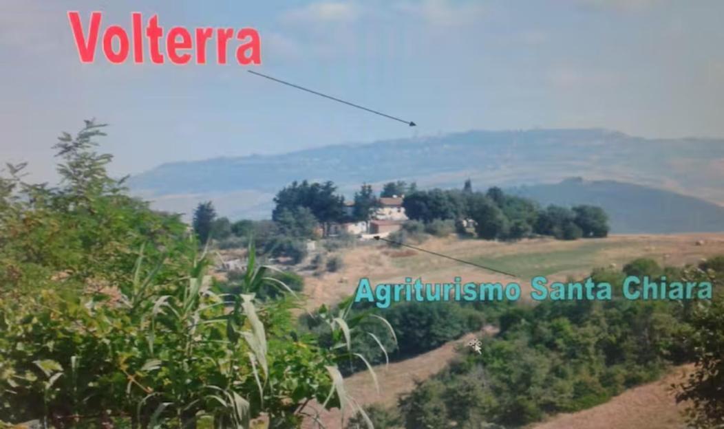 Agriturismo Santa Chiara Pomarance Ngoại thất bức ảnh